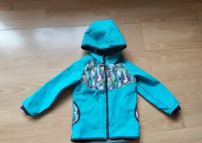 Zateplená softshellová bunda Unuo vel 98/104