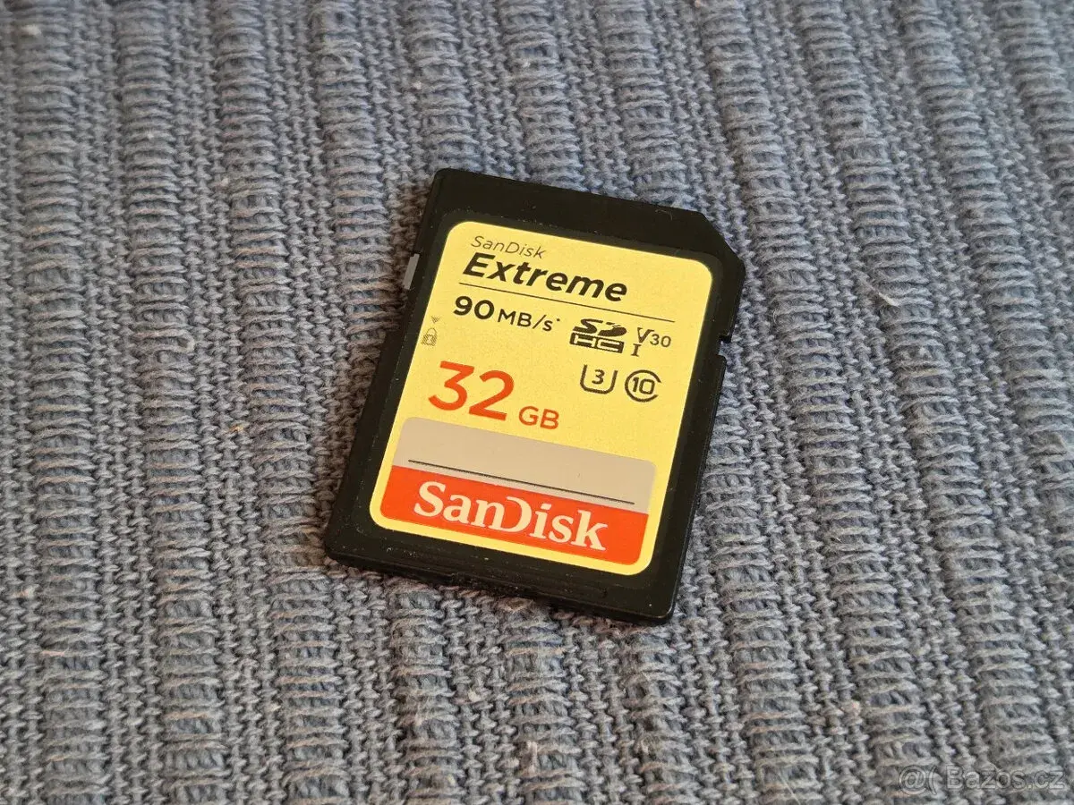 Paměťová karta SanDisk Extreme 32GB SDHC
