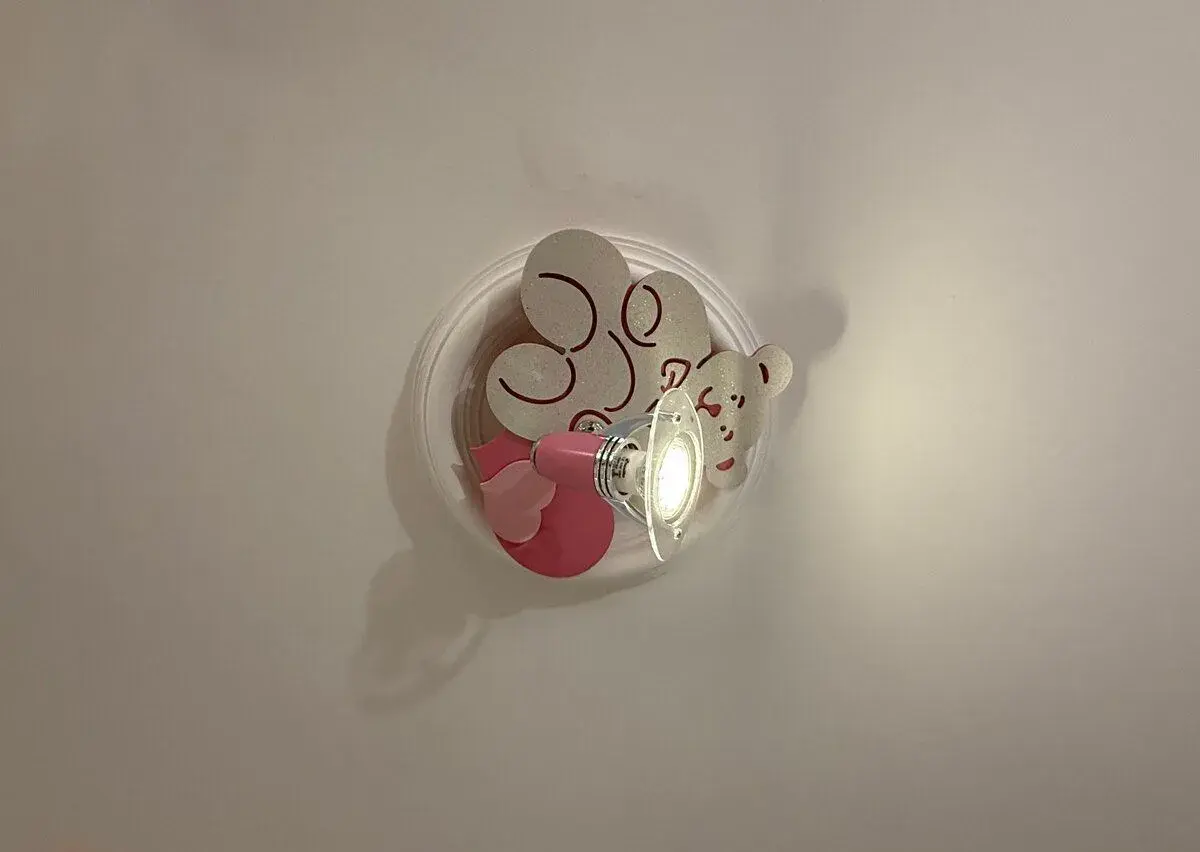 Dětské svitidla s motivem medvídka, 6ks