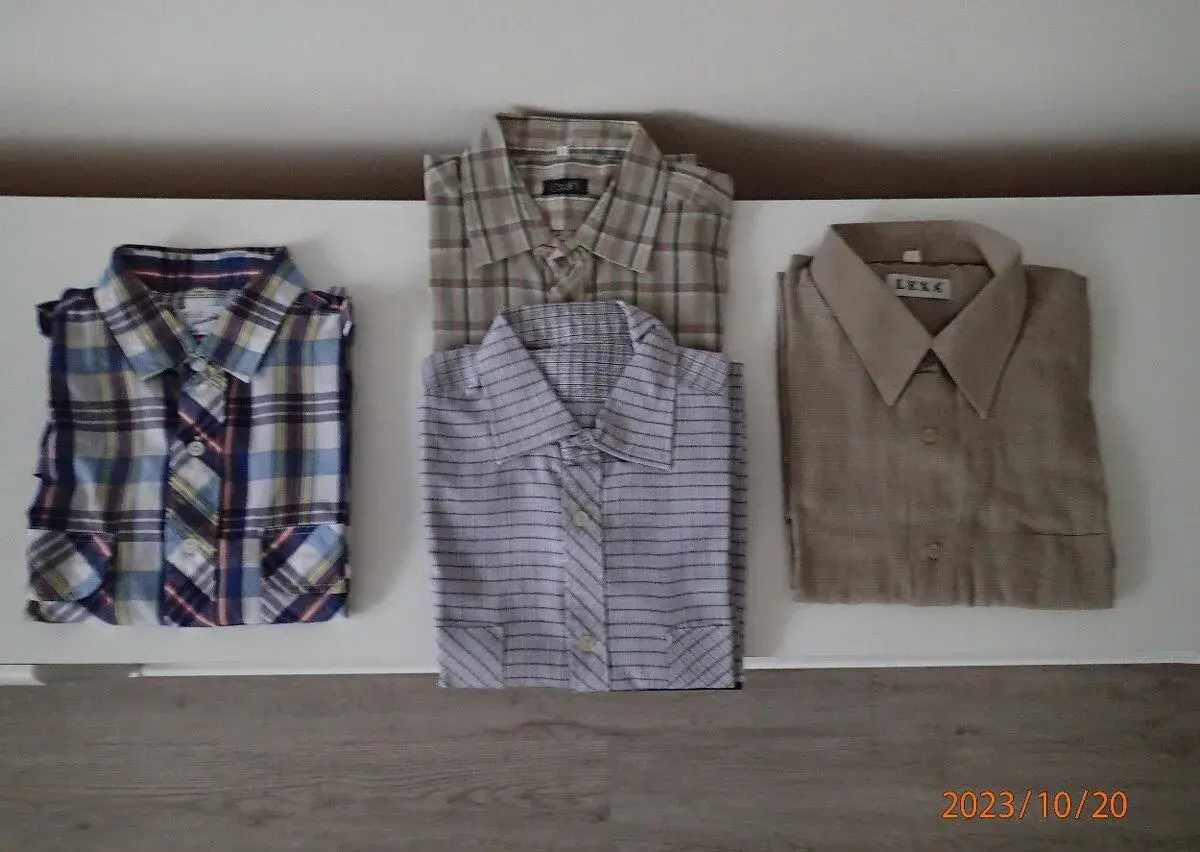 Košile s dlouhým rukávem, vel. 40, 41 a 42