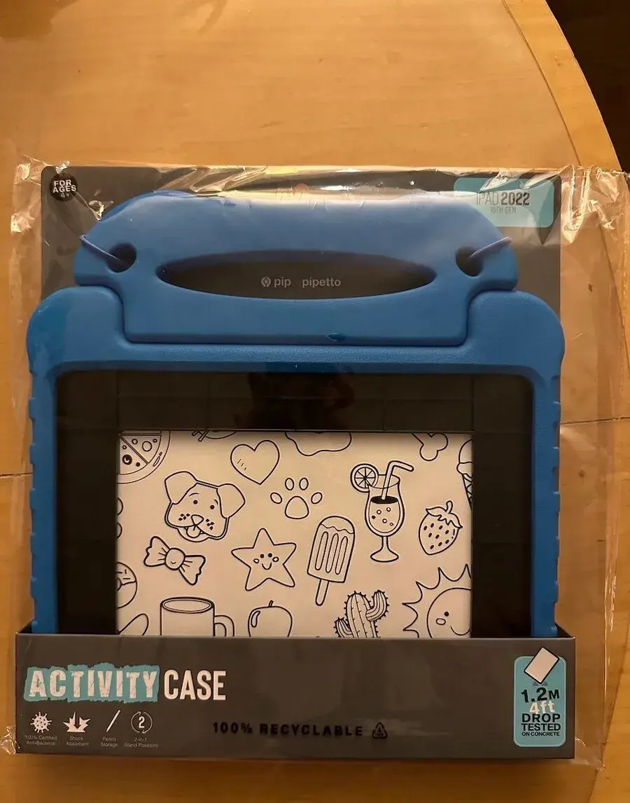 Pipetto Activity dětské pouzdro pro Apple iPad 10,9" (2022)