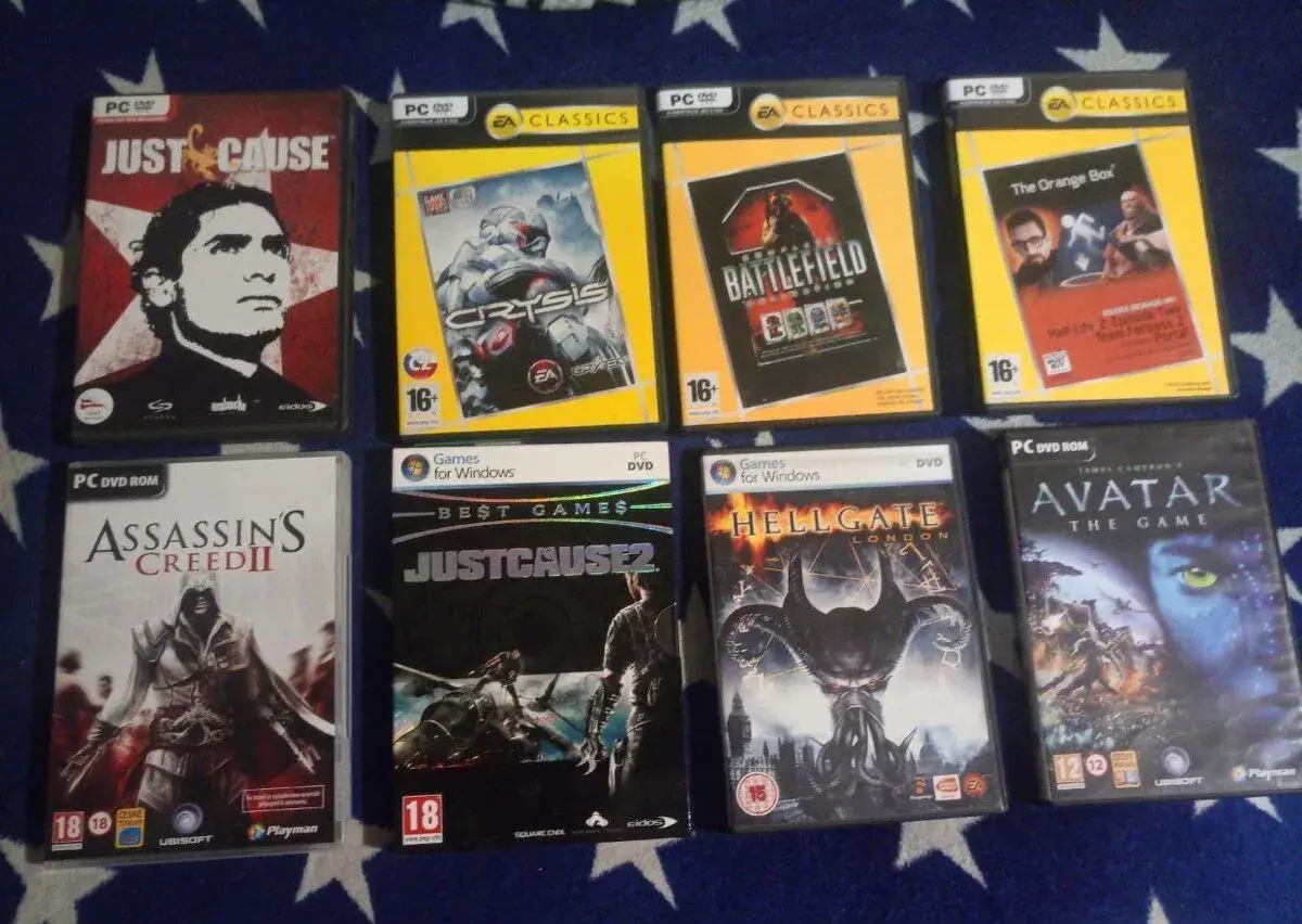 PC hry Game 100ks ORIGINÁLY 2+1 zdarma + Software