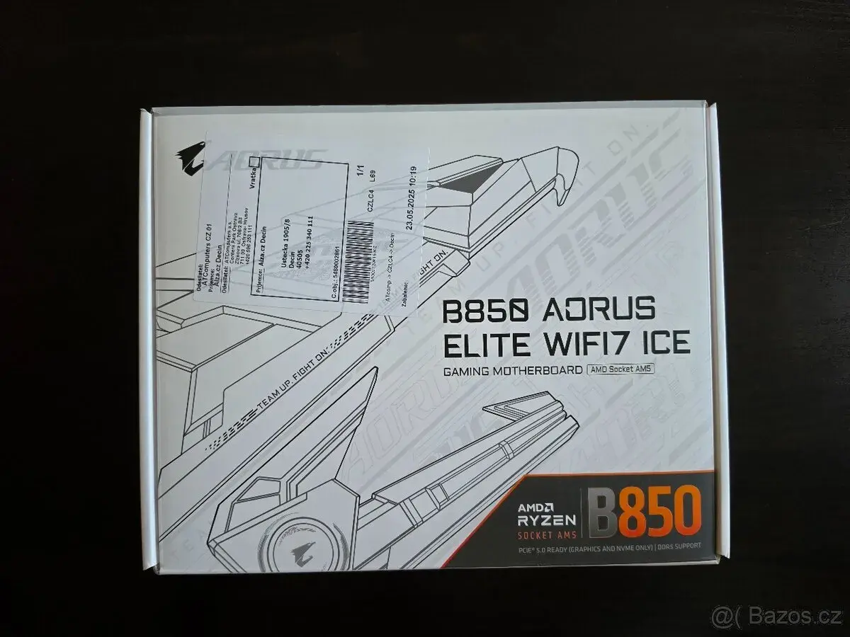 GIGABYTE B850 AORUS ELITE WIFI7 ICE