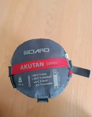 Spací pytel Willard Akutan Junior šedo-červený