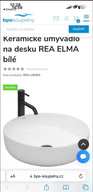 Umyvadlo na desku