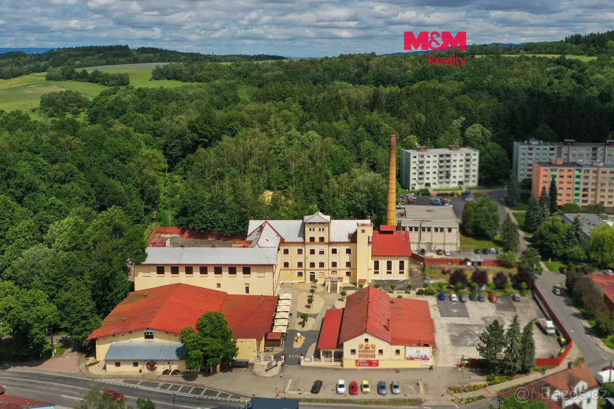Prodej pivovaru a restaurace, 8700 m², Kynšperk nad Ohří