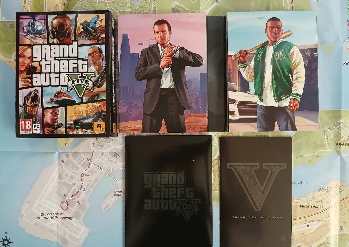 PC hra GTA V (Grand theft auto 5)