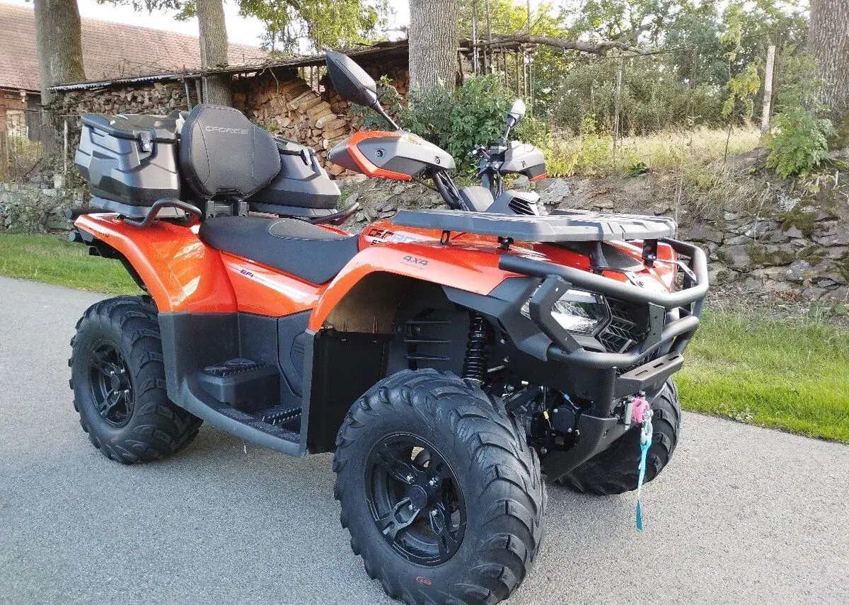 CFmoto X520 A, G2, EPS, 2023, 3200km, bílá spz.