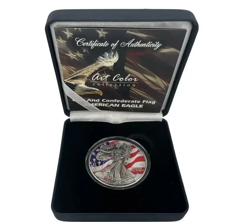 Stříbrná mince 1 Oz American Eagle American Flag