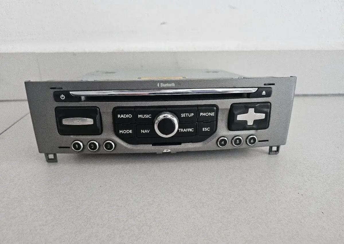 PEUGEOT 308 CD MP3 BLUETOOTH - HEAD UNIT RNEG - BE6428 - 966