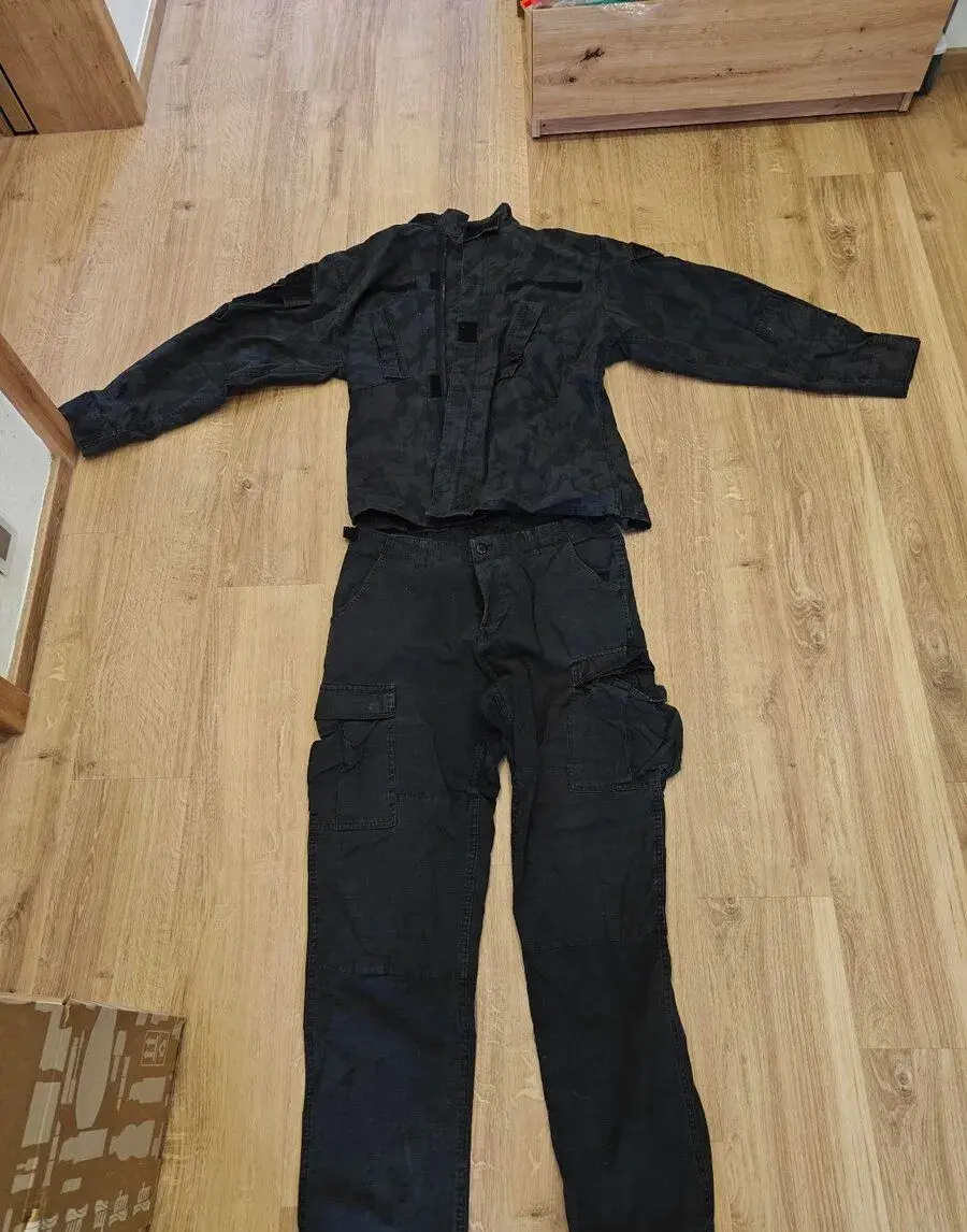MFH Uniforma night camo BDU ACU Velikost M