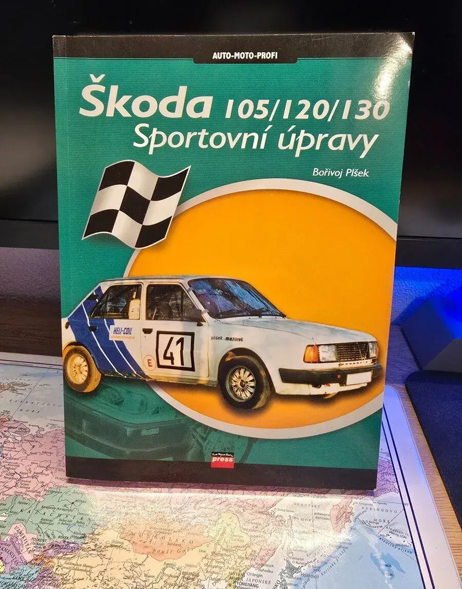 Škoda 105/120/130 sportovní úpravy Bořivoj Plšek