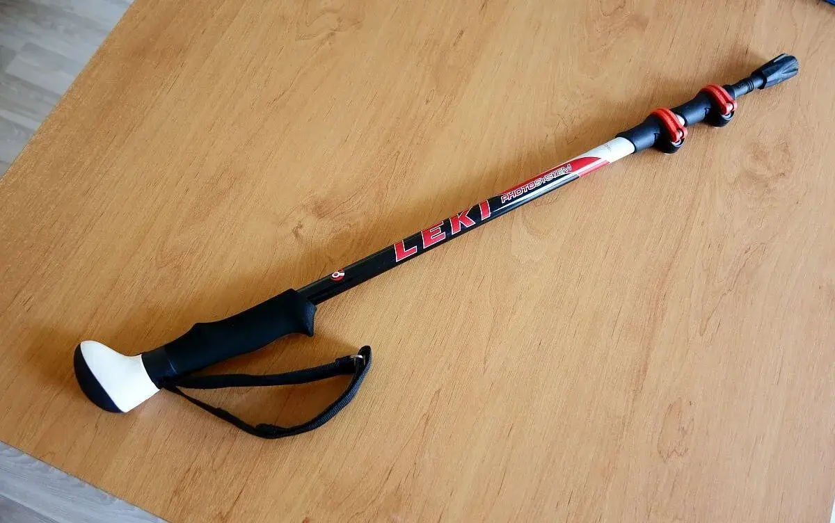 Trekingová hůl Leki Photosystem Alu, monopod s adaptérem