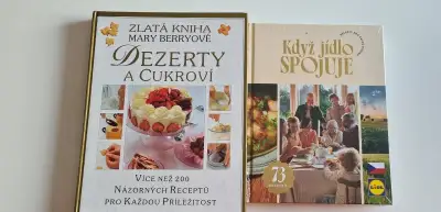 Zlata kniha Mary Berryové Dezerty cukroví + Paulus