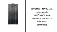 Solární elektrárna 100W s AGM baterií 75 Ah na 12V