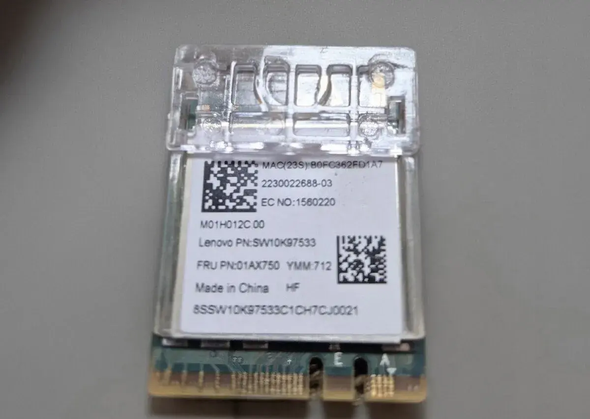 Original Lenovo WI-FI a BT modul 01AX750.