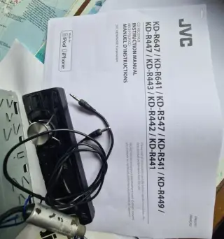 JVC autorádio CD+US+AUX
