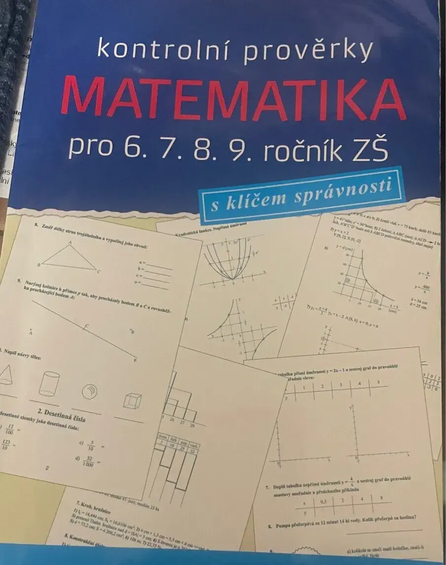 Matematika pro6.,7.,8.,9. ročník