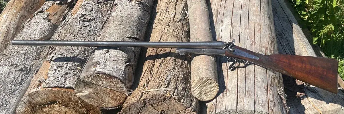 Historická brokovnice dvojka cal. 16 CF Lancaster/Lankaster