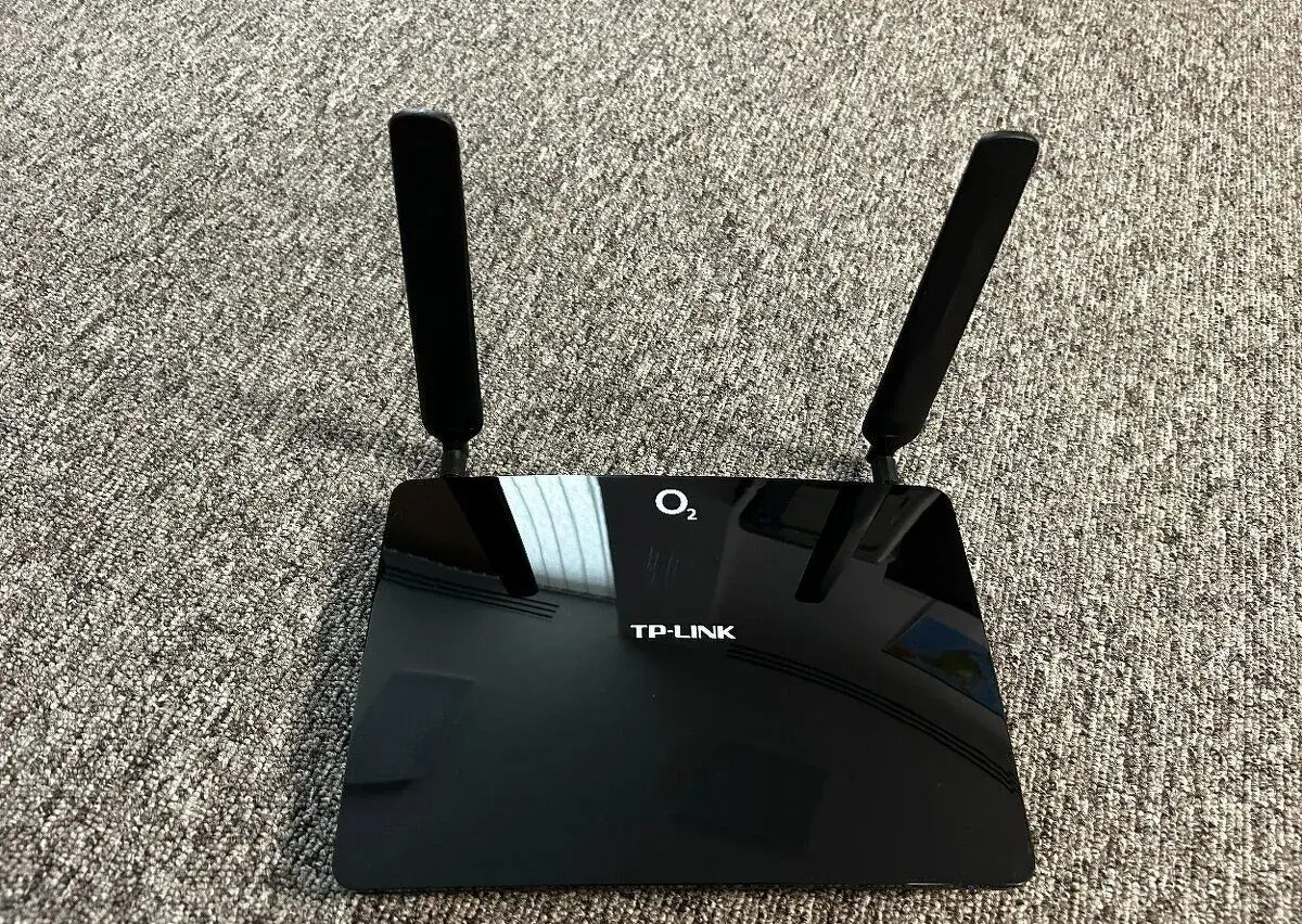 Použitý WiFi router TP Link.