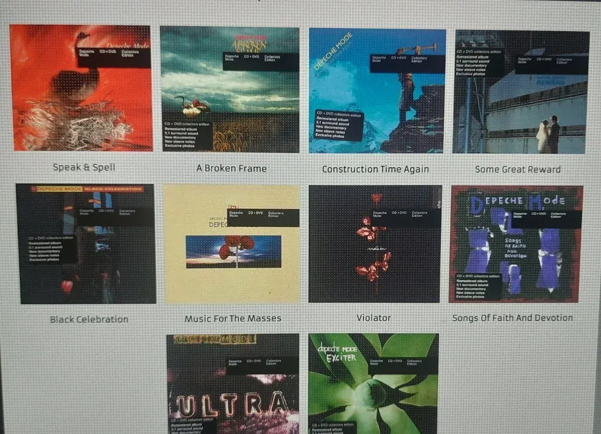 Depeche Mode SACD - Collectors Edition