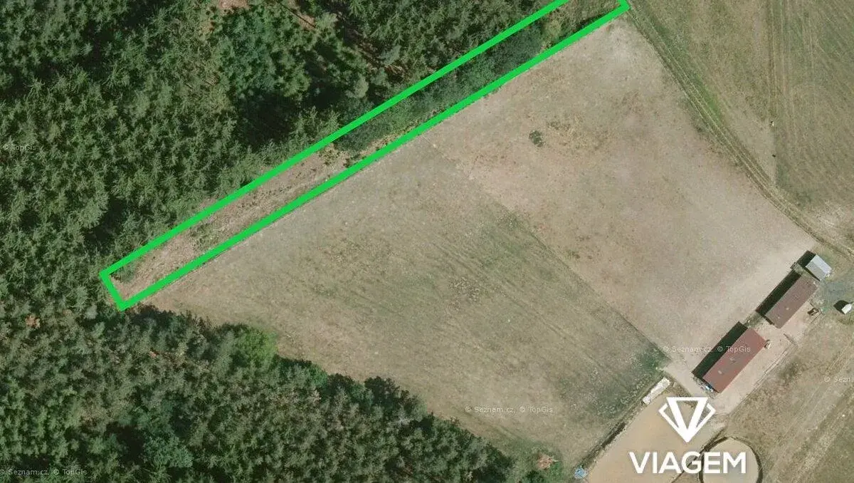 Pole 1 991 m², Podíl 75 % o výměře 1 493 m²