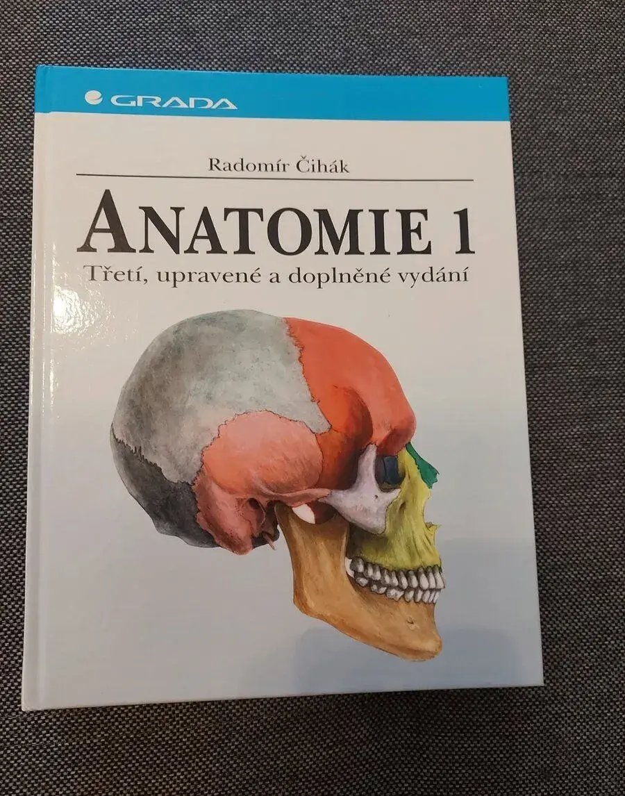 Anatomie 1, 3. upravené a doplněné vydání