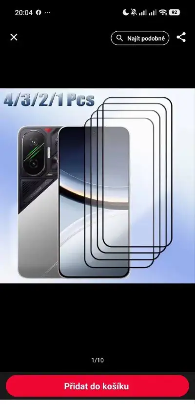 Ochranné sklo Xiaomi Poco F7 4 kusy