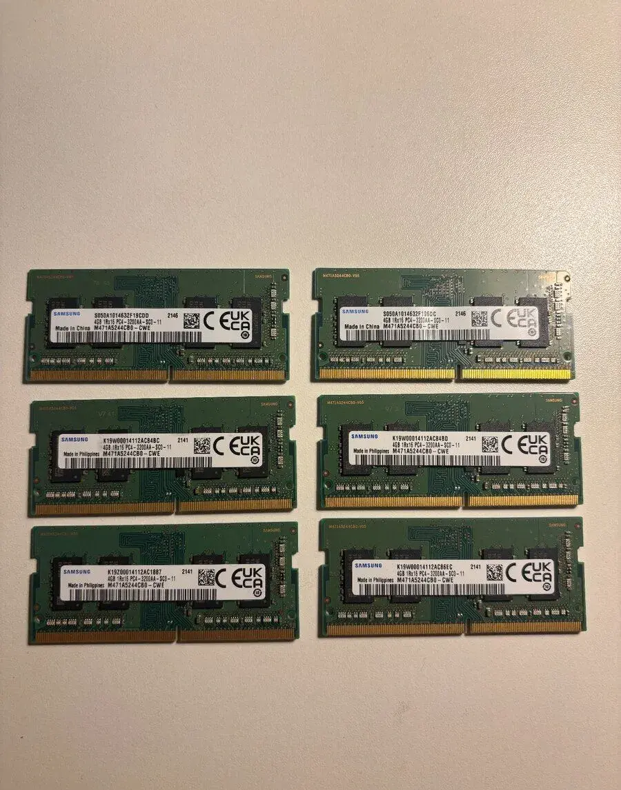 4GB 3200MHZ DDR4 SODIMM RAM Samsung do notebooku/pc