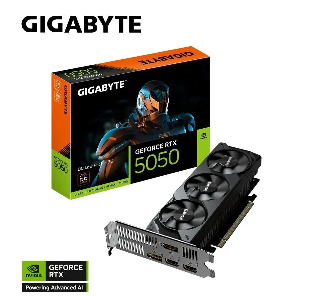 GIGABYTE GeForce RTX 5050 OC Low Profile 8G