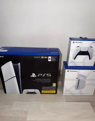 Ps5 slim+záruka (825gb cfi-2116+mechanika a ovladač)