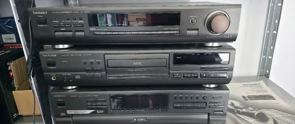Technics ST-GT390, PD 887, SL PG 590