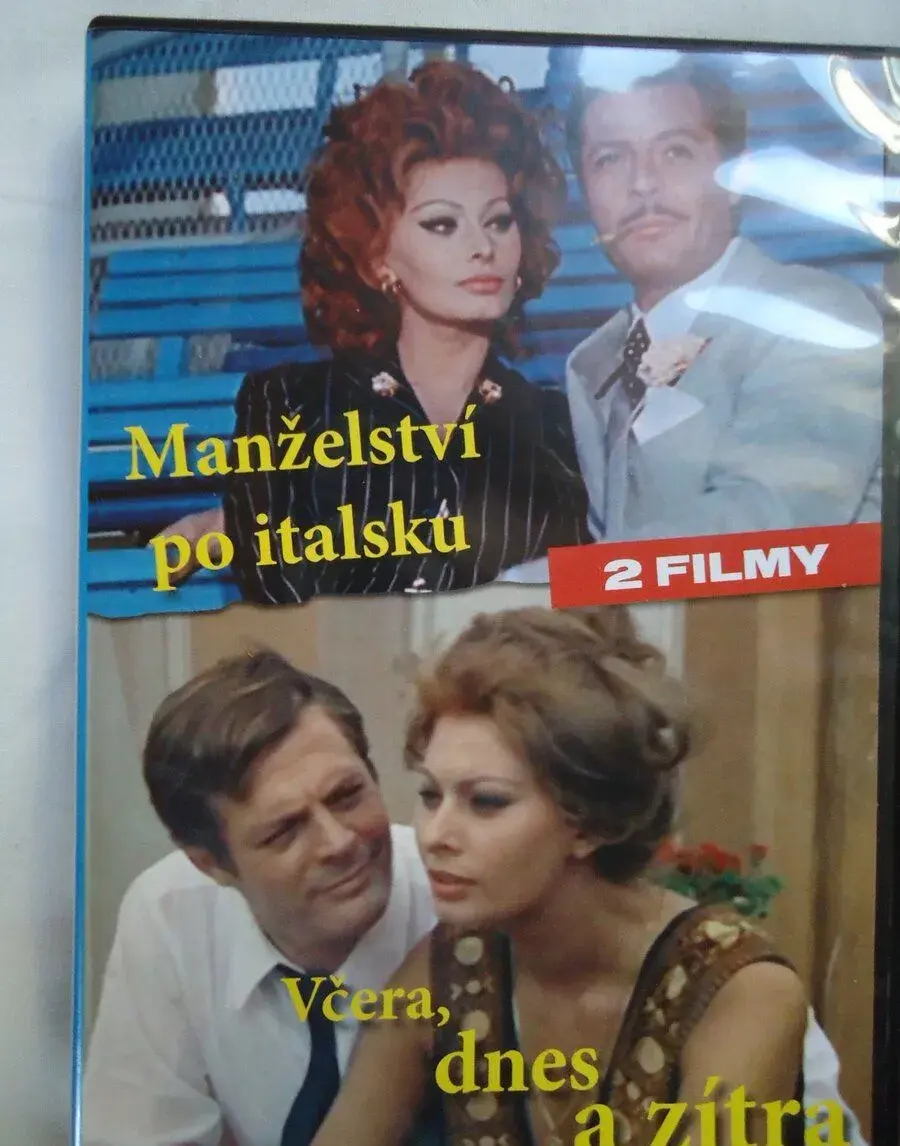 2DVD - Manželství po italsku/Včera, dnes a zítra