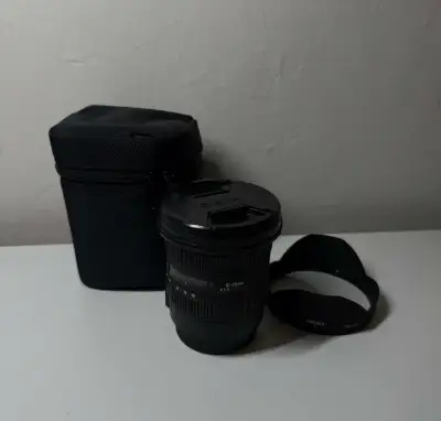 Širokoúhlý objektiv Sigma 10-20mm f/3.5 pro Canon