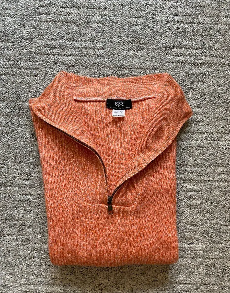 Nový unisex rolák Bonprix - L, lososová barva