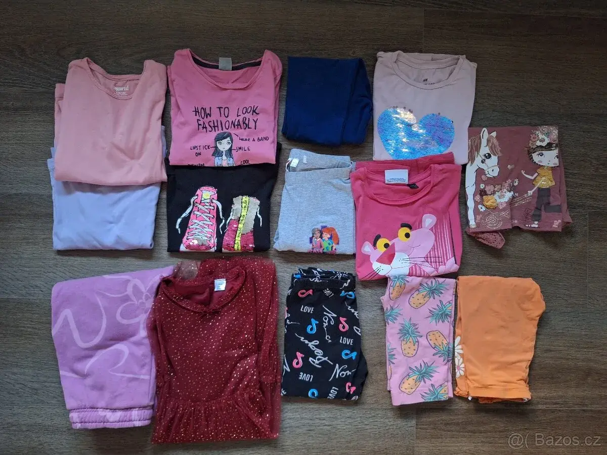 Mix oblečení vel 134/140