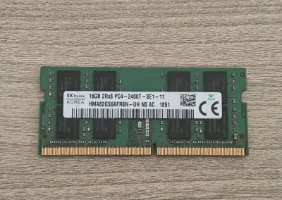 RAM DDR4 SO-DIMM 1x16GB 2400MHz