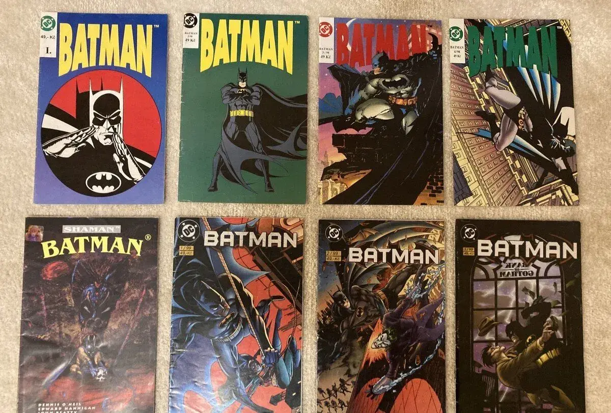 Batman (Unicorn comics CZ) - komplet - super stav