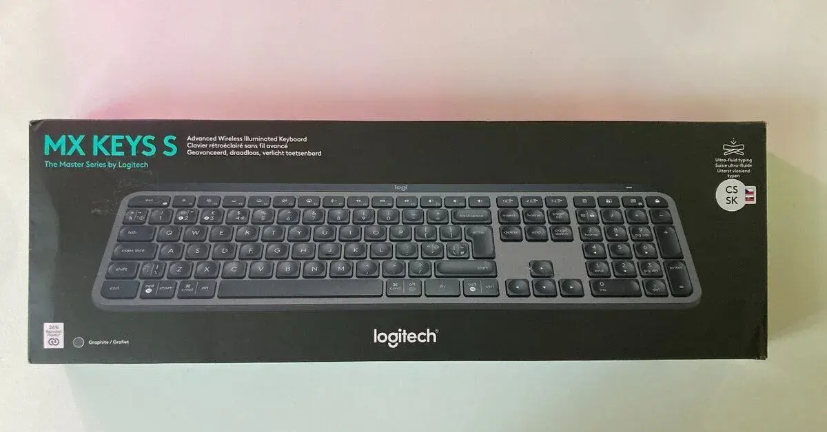 Logitech MX Keys S Graphite - CZ/SK