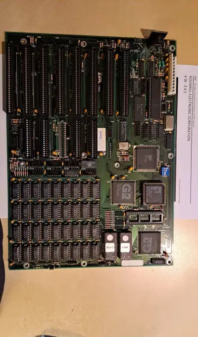 286 Motherboard Kouwel KW-241 AMD N80L286-10/S 10MHz + 1MB