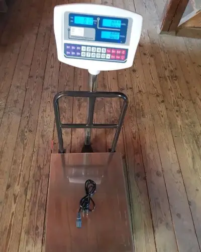 Digitální můstková váha TCS 300 kg 40x50cm opěrka