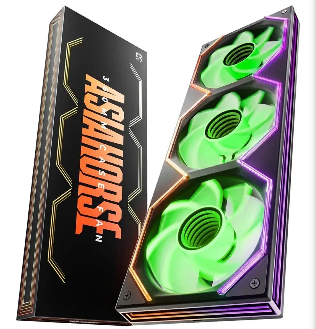 AsiaHorse RGB větrák pro PC