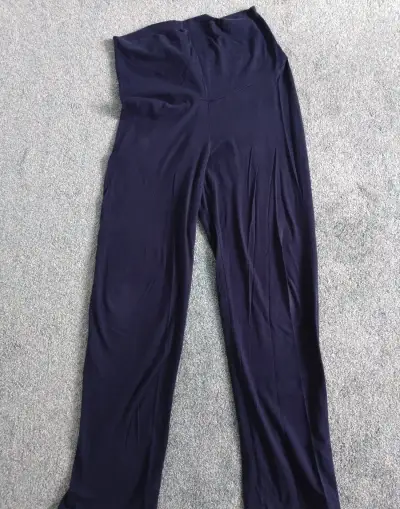 Těhotenské kalhoty vel.36/38 modré