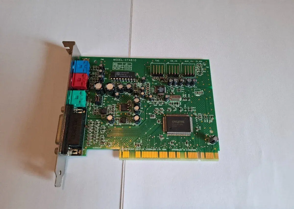 PCI Zvuková karta Creative Labs Sound Blaster Vibra 128 (CT4