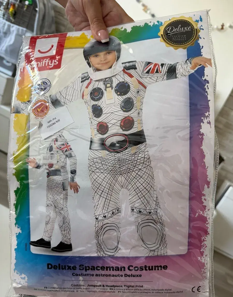Dětský kostým astronaut Smiffys Deluxe – karneval