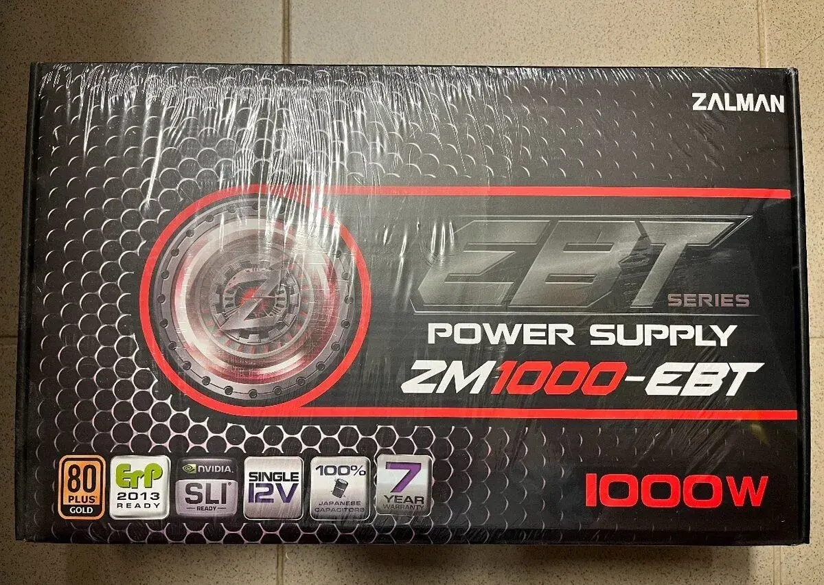PC zdroj Nový Zalman 1000W ZM1000-EBT, nerozbalený