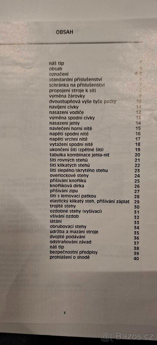 Šicí stroj zn. Veronica Optima