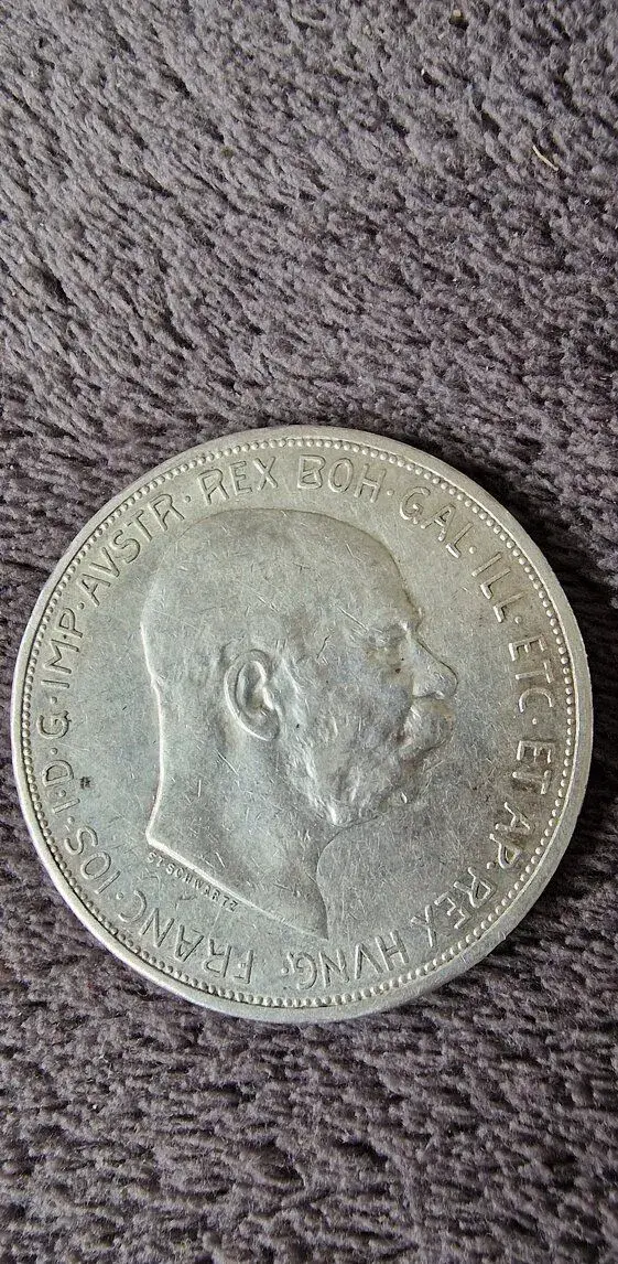 St.schwartz 5 koruna, velká hlava