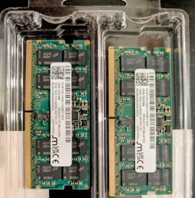 32GB (2 16 GB) SO-DIMM DDR5 6400MHz pro notebook