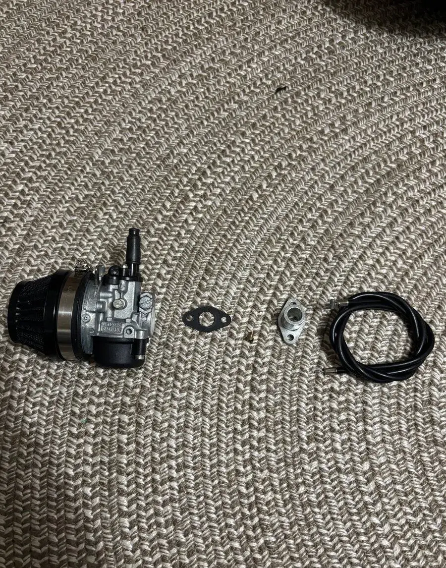 Karburátor Dellorto 14.12L Set